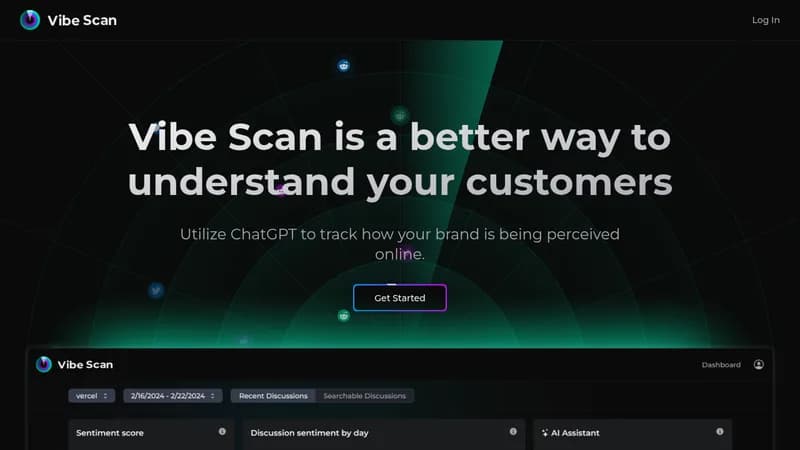 vibe scan website