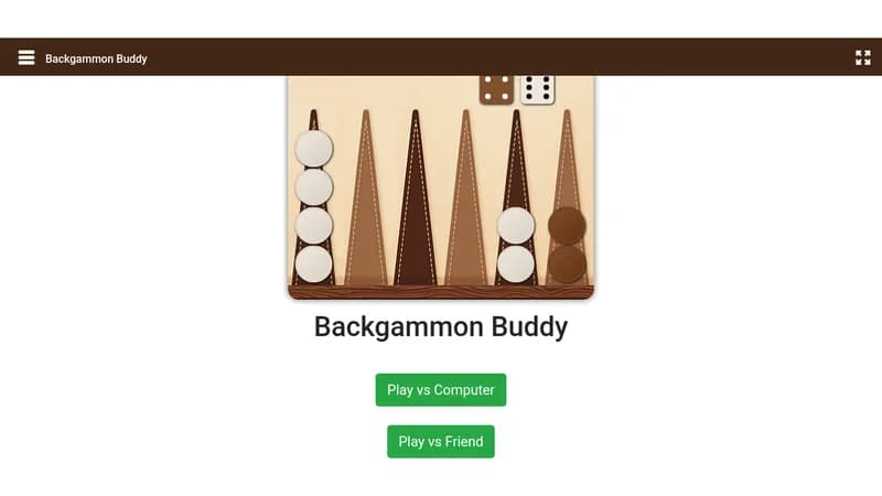 backgammon buddy website