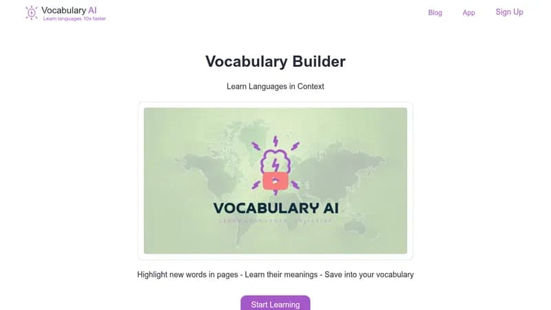 vocabulary ai website