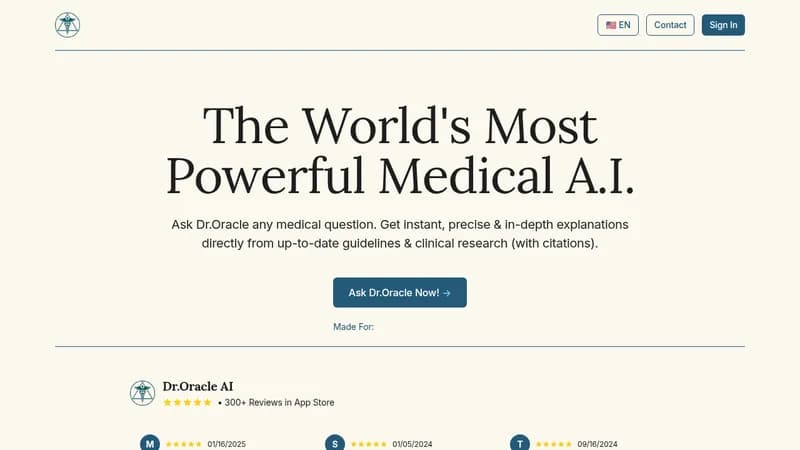dr.oracle ai website