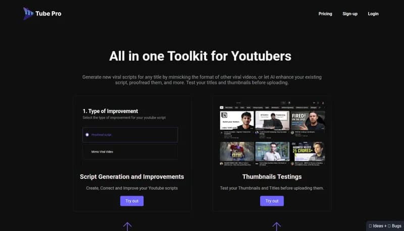 TubePro screenshot