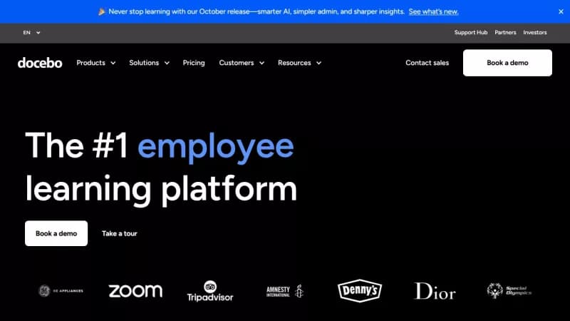 Docebo Learning Platform screenshot