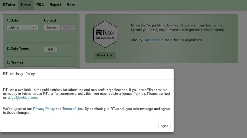rtutor website