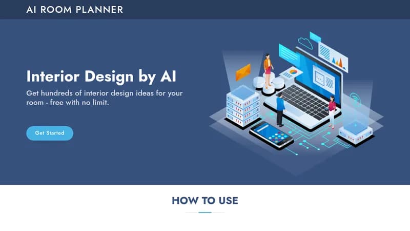 ai room planner website