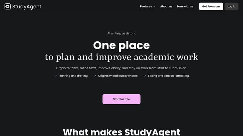 studyagent website
