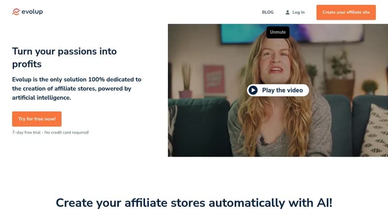 evolup website