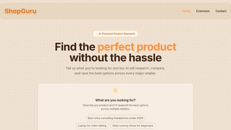 shopguru website