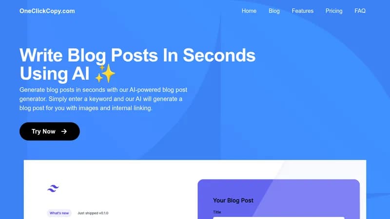 oneclickcopy website