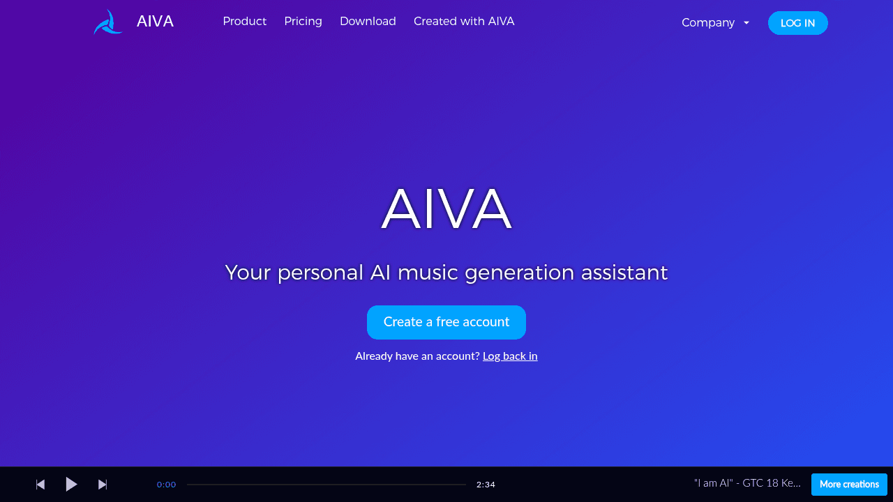 aiva website