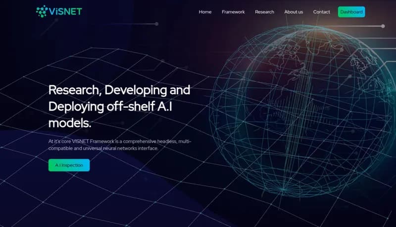 Visnet screenshot