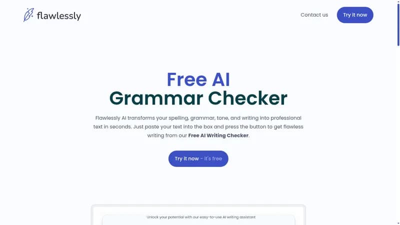 flawlessly ai website