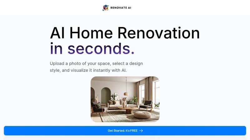 renovate ai website