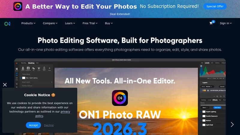 on1 photo raw website