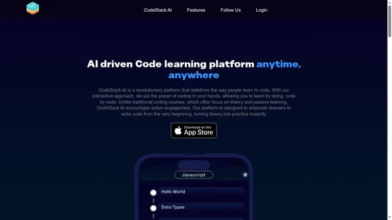 codestack ai website