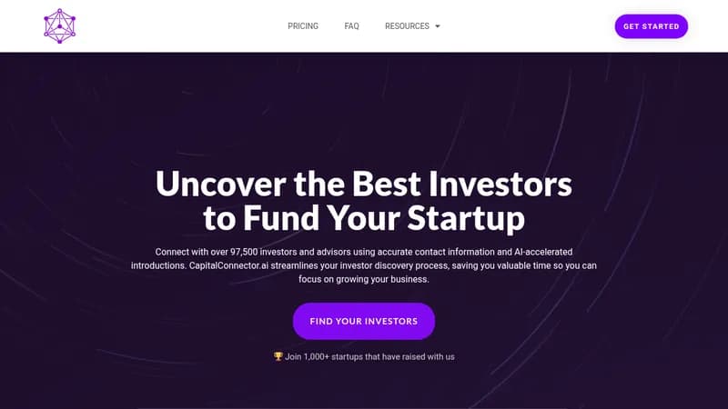 capitalconnector.ai website