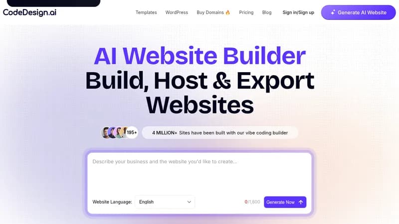 codedesign website