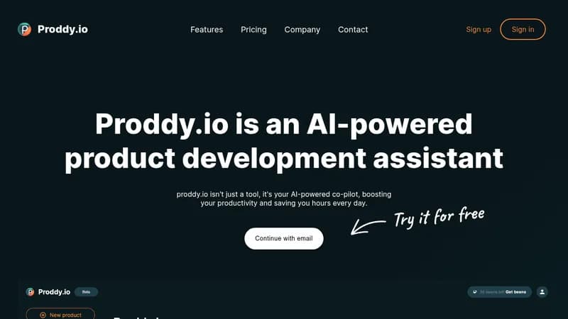 proddy.io website