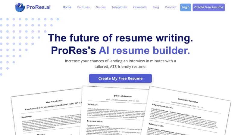 prores.ai website