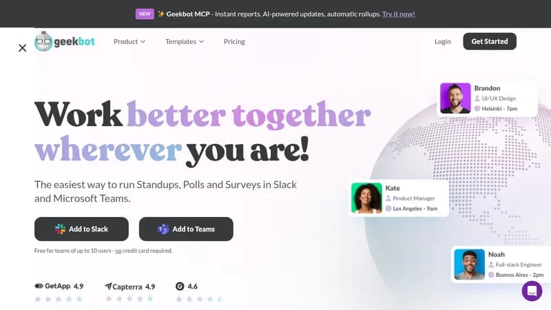 geekbot website