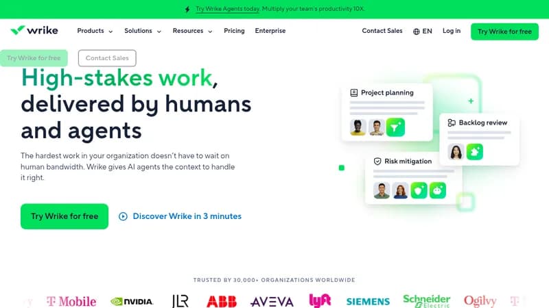 wrike agents website