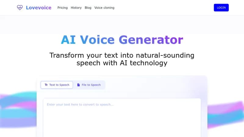 lovevoice website