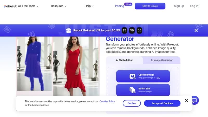 pokecut website