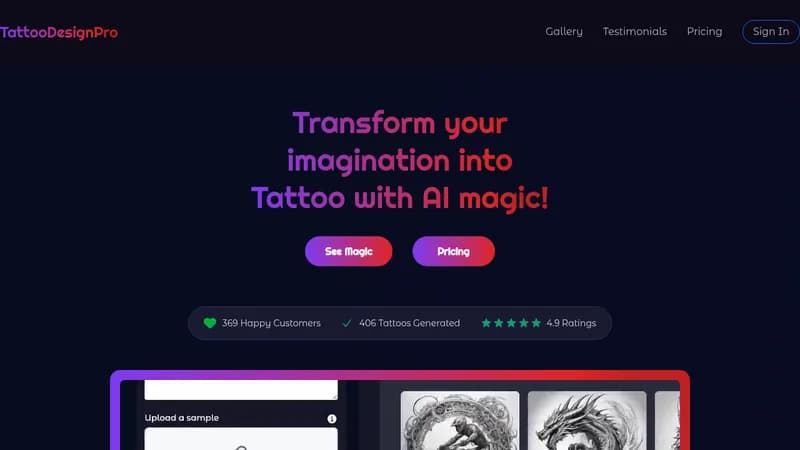 tattoodesignpro website
