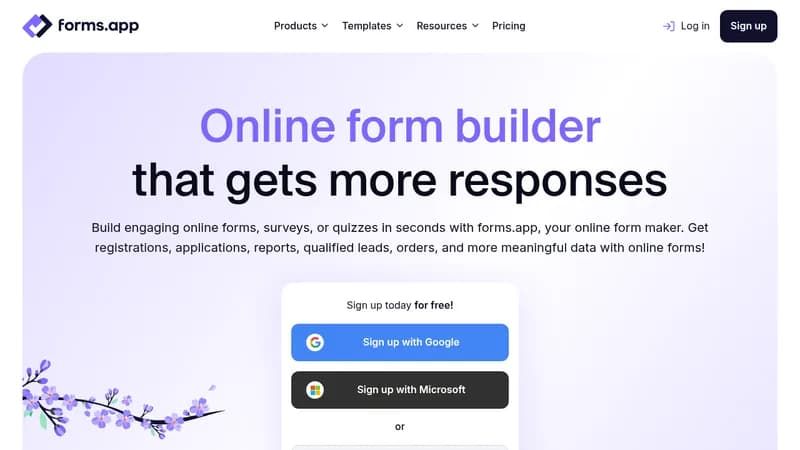 forms.app website