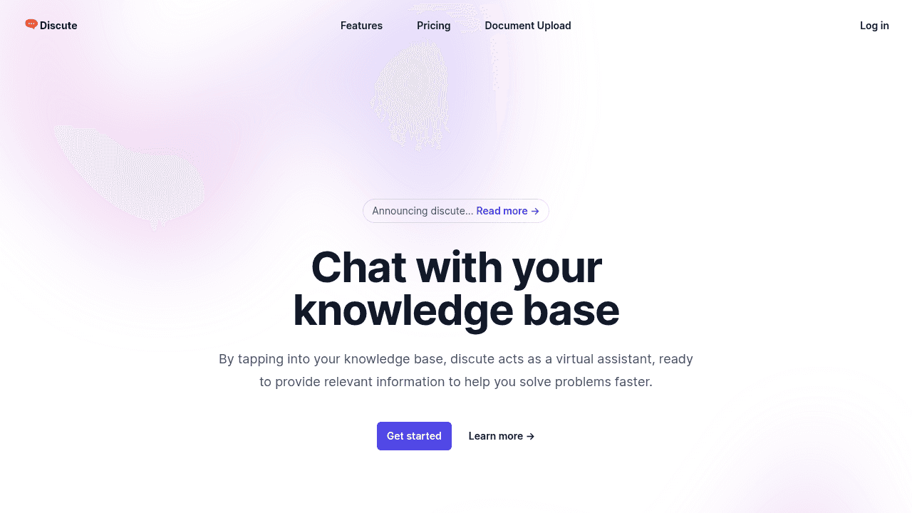 discute website