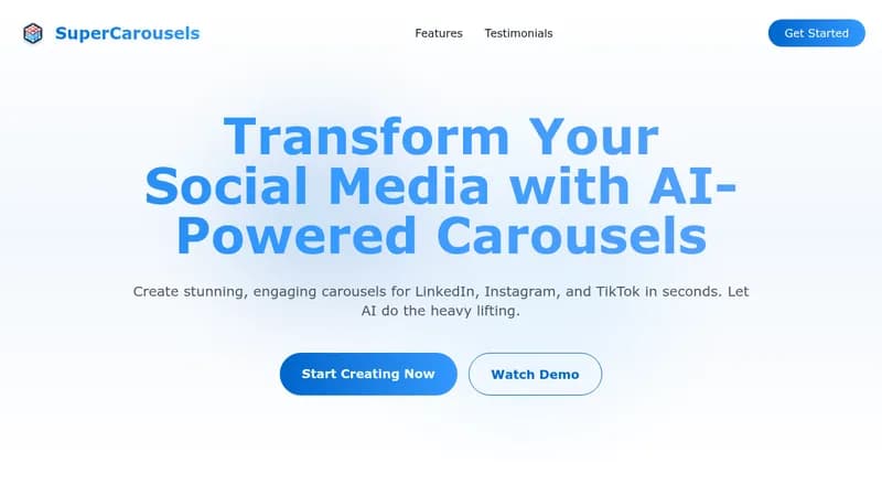 supercarousels website