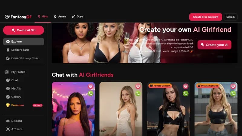 fantasygf website