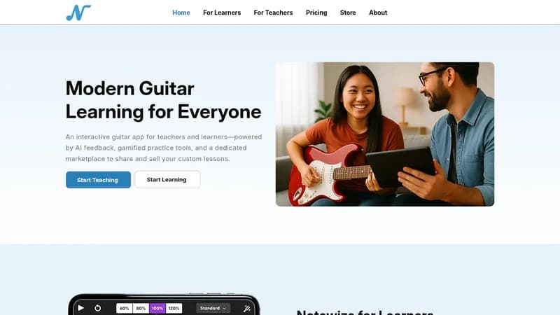 notewize website