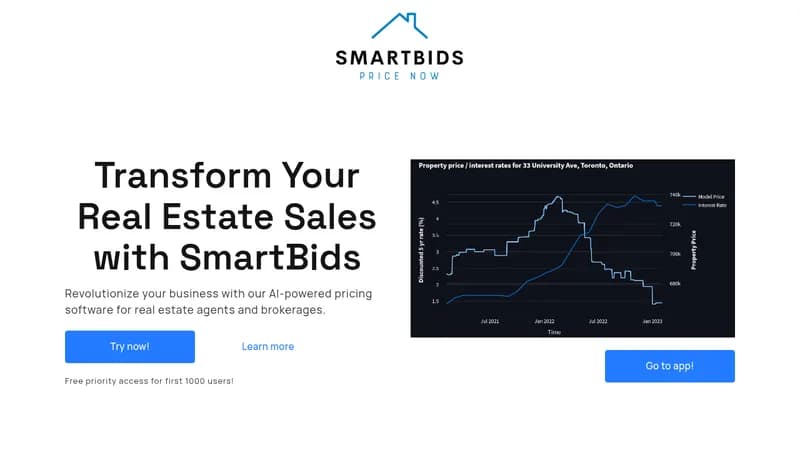smartbids website