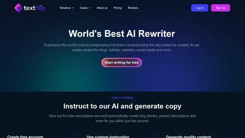 textflip website