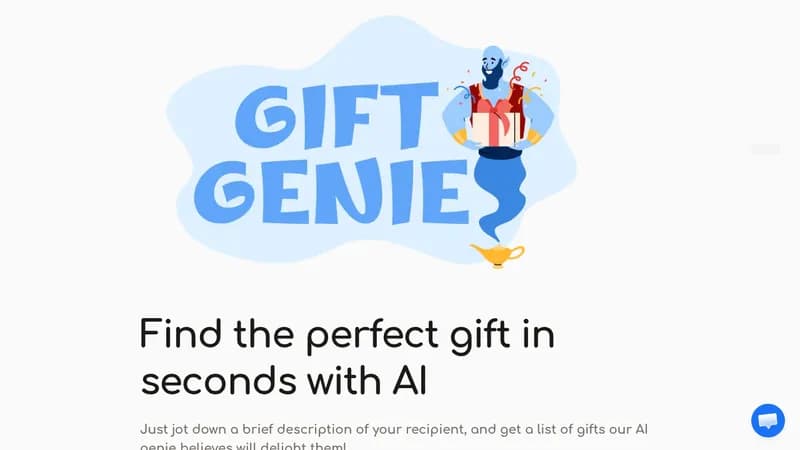 gift genie ai website