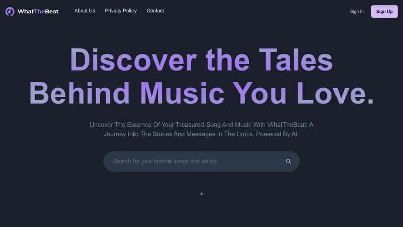 whatthebeat website