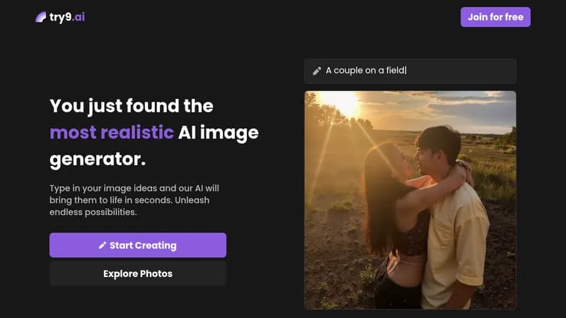 try9.ai website