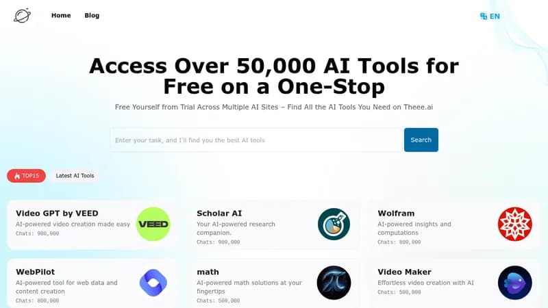 theee.ai website
