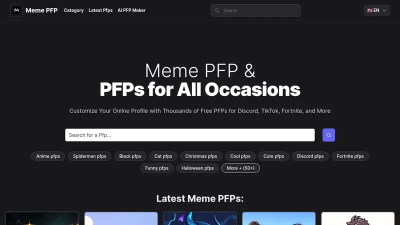 meme pfp website