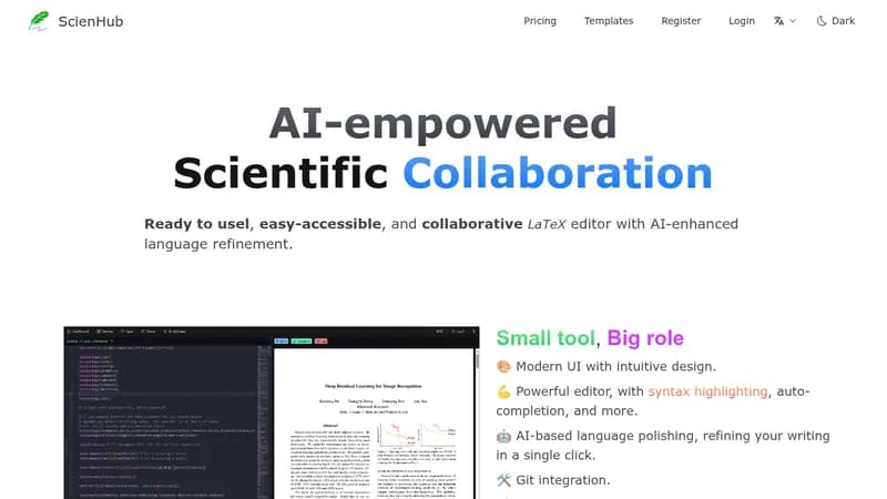 scienhub website