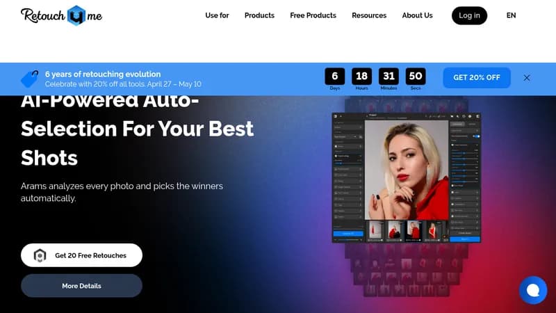 retouch4me website