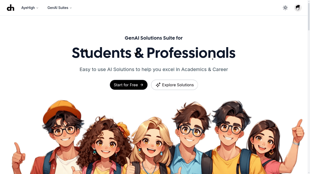 ayehigh website