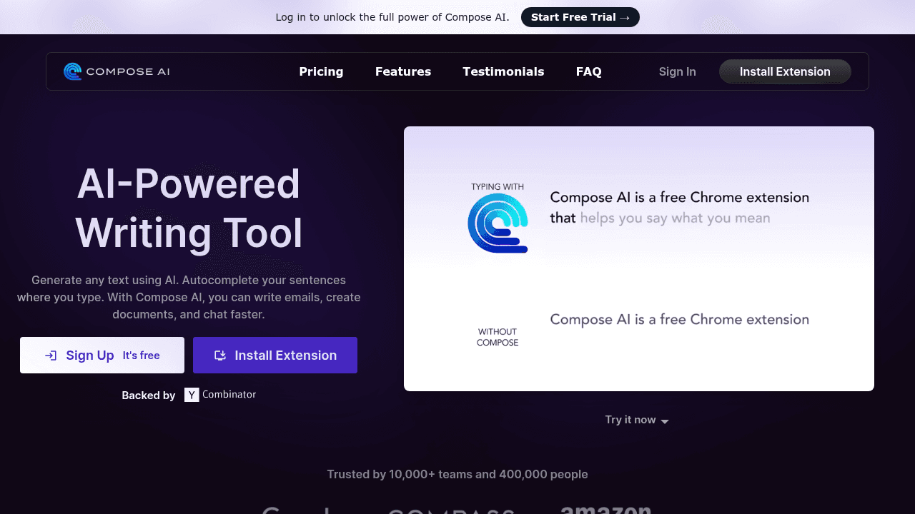 compose ai website