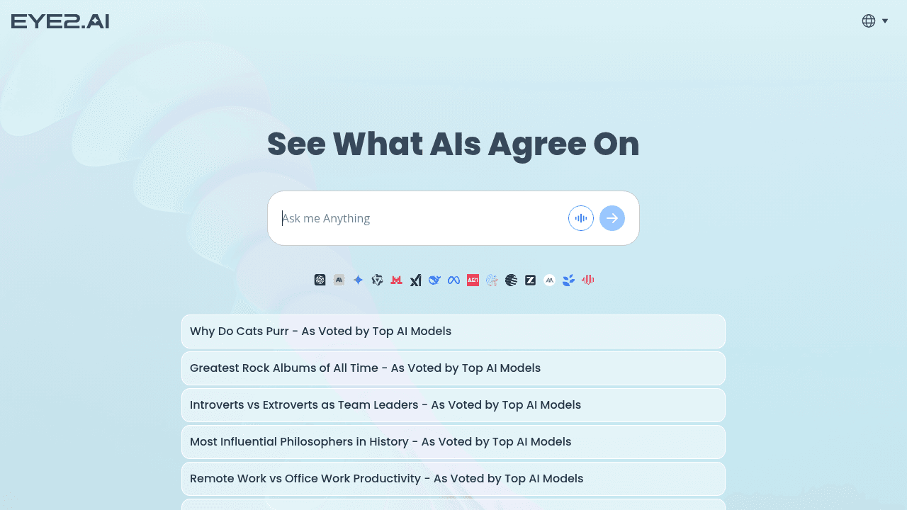 eye2.ai website