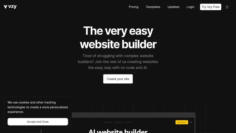 vzy website