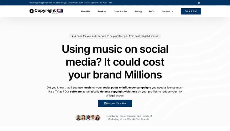 Copyright Check AI screenshot