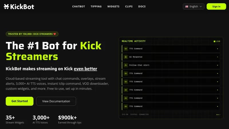 kickbot website