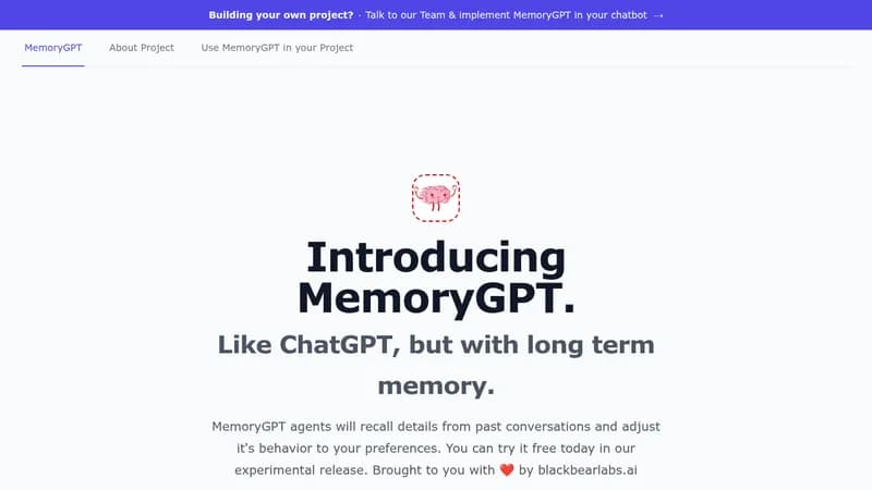 memorygpt website