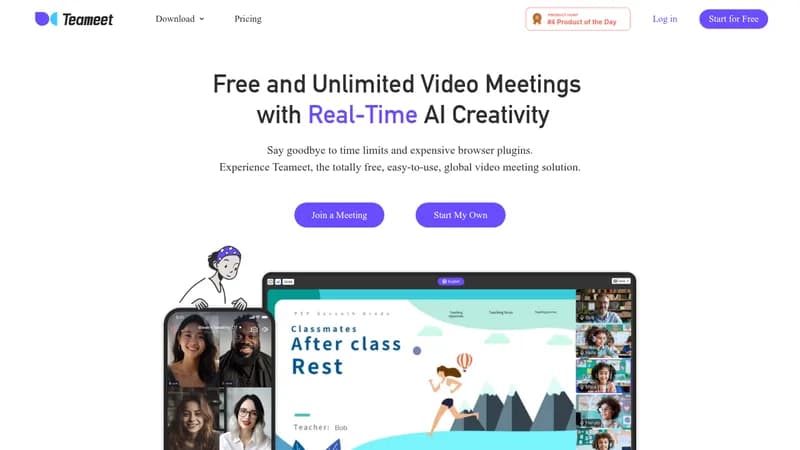 teameet website