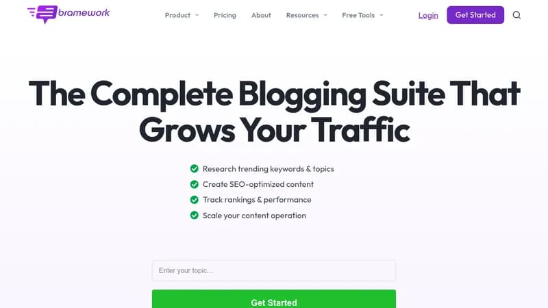 bramework website